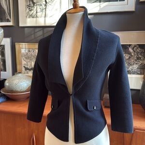 White House black market knit blazer  new without tag has never been worn